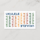 Recherche de ukulélé cartes visite Musicien
