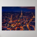 Recherche de tour eiffel nuit posters Ville