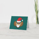 Recherche de owls christmas vœux cartes Vacances
