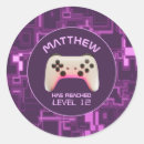 Recherche de de jeu vidéo autocollants Fête d'anniversaire pour enfant