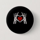 Recherche de main squelette badges Goth valentine