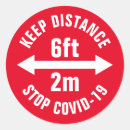 Recherche de signe de sécurité autocollants Arrêter