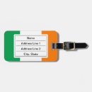 Recherche de irlandais bagages étiquettes Blanc