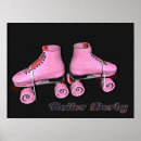 Recherche de rouleau derby art Patins