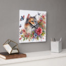 Recherche de chat floral horloges Animal