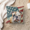 Recherche de drapeau grunge coussins Étoiles et rayures