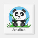 Recherche de ours panda magnets Noir et blanc