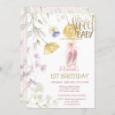 Recherche de ballet 1ans anniversaire invitations Floral