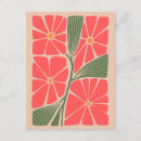 Recherche de jardinage vintage cartes postales Bouquet