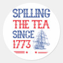 Recherche de drapeau de boston autocollants Boston tea party