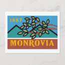 Recherche de monrovia cartes postales Drapeau