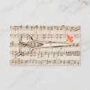 Recherche de notes de musique cartes visite Élégant
