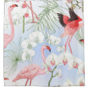 Recherche de tropical rideaux douche Flamingo
