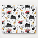 Recherche de notes musique tapis souris Instruments