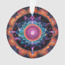 Recherche de mandala bleu ornements Coloré