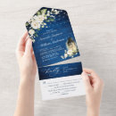 Recherche de royal blue mariage invitations Rustique