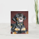 Recherche de dobermann vœux cartes Mignon