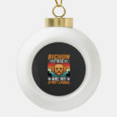 Recherche de bichon frise ornamente Carlin