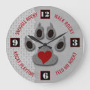 Recherche de patte de chien horloges Animaux domestiques