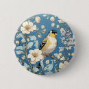 Recherche de le chardonneret badges Oiseau