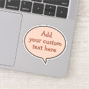 Recherche de discours autocollants Bande dessinée