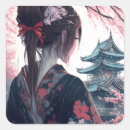 Recherche de japan autocollants Geisha