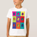 Recherche de animal pop art tshirts Chat