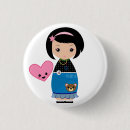 Recherche de kokeshi badges Mignon
