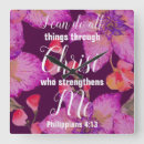 Recherche de vers de bible horloges Floral