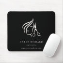 Recherche de cheveux noirs tapis souris Noir et blanc