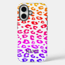 Recherche de motif de léopard iphone coques Coloré