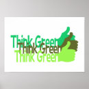 Zoek naar think green posters Earth