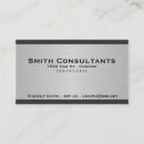 Recherche de argent balayé cartes visite Élégant