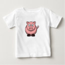 Recherche de droles bébé tshirts Porc