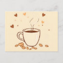 Recherche de tasse de café cartes postales Amour