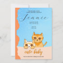 Recherche de chats invitations Bébé