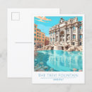 Zoek naar trevi fontein briefkaarten Vakantie