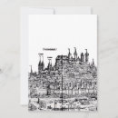 Recherche de ville invitations Minimaliste