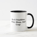 Recherche de triathlon drôle tasses Triathlete