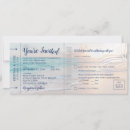 Zoek naar boarding pass uitnodigingen Reis