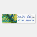 Recherche de métier voiture autocollants Knit