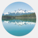 Recherche de réflexion autocollants Montagnes