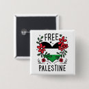 Recherche de formes de coeur badges Palestine libre