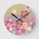 Recherche de fleur de sakura horloges Floral
