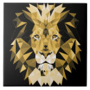 Recherche de roi de la jungle carreaux Tête de lion