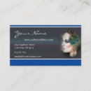 Recherche de paon cartes visite Maquillage