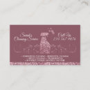 Recherche de résidentiel cartes visite Nettoyage