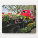 Recherche de mousepad rouge de tulipe électronique Printemps