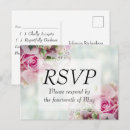 Recherche de rsvp de mariage cartes postales Bleu clair