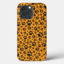 Recherche de pois orange et blanc iphone coques Motif